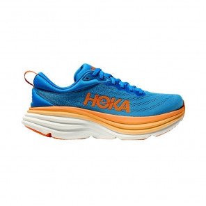 HOKA BONDI 8 Homme BLEU/ORANGE